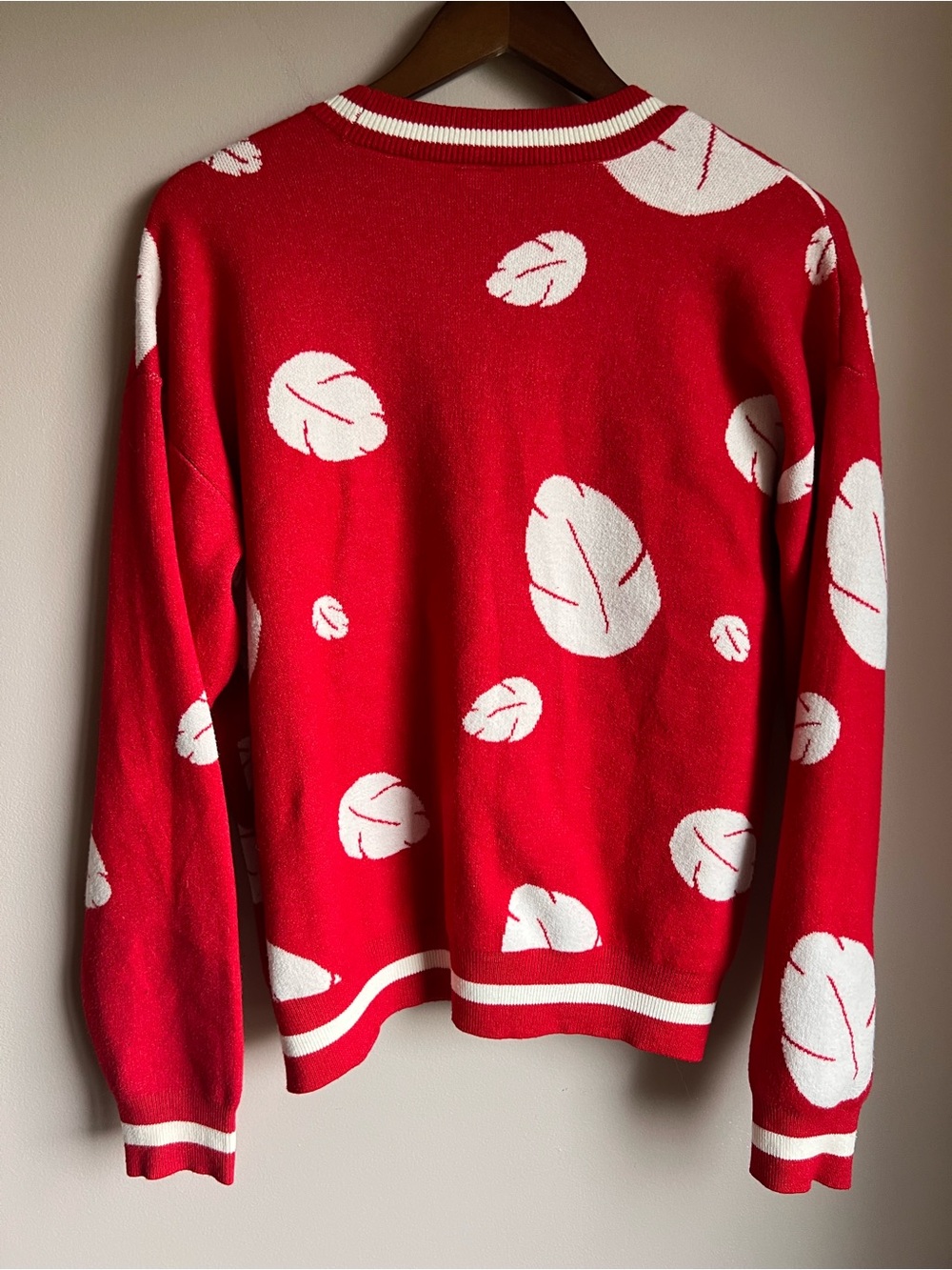 Disney Our Universe Women XL Lilo Stitch Red Cardigan Sweater BoxLunch Novelty - Picture 4 of 11